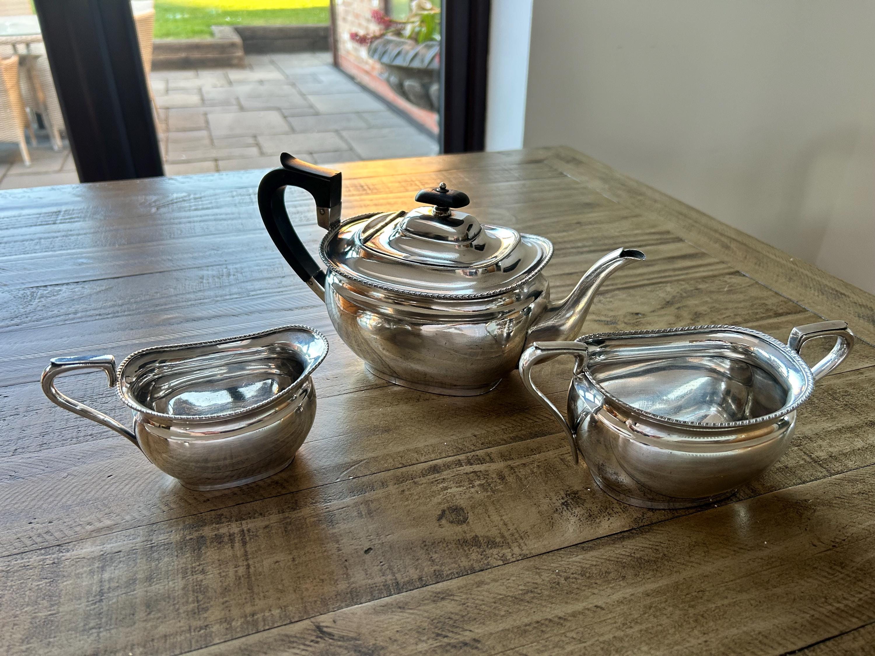 Sheffield Silver Teapot - Etsy Singapore