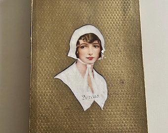 Vintage Boxed Dorcas Tablecloth and 4 napkins in the original box 1950's * unused