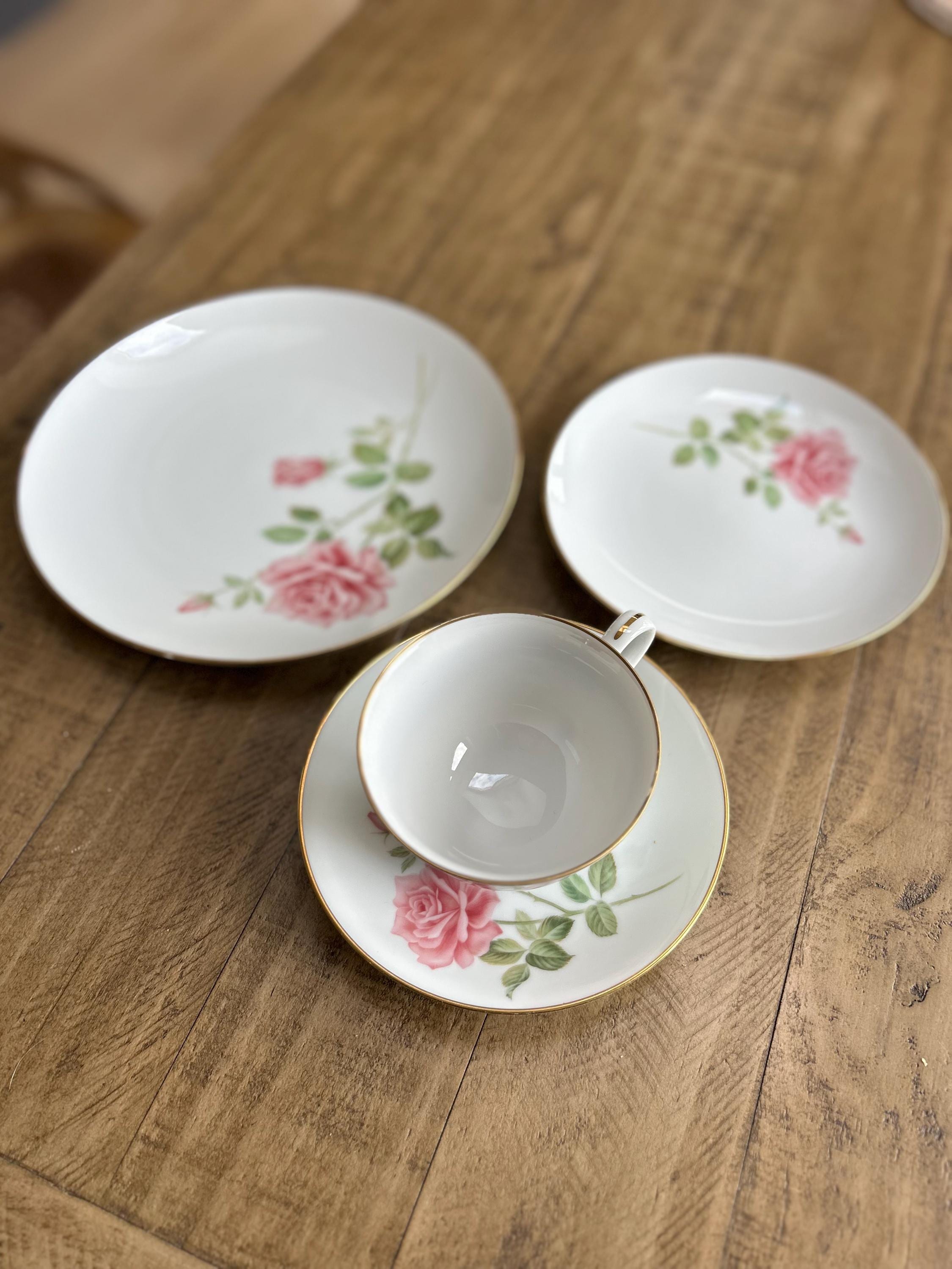 ❤️ノリタケ スナックセット NORITAKE CHINA バラ ① Noritake Rose Rc China - Etsy