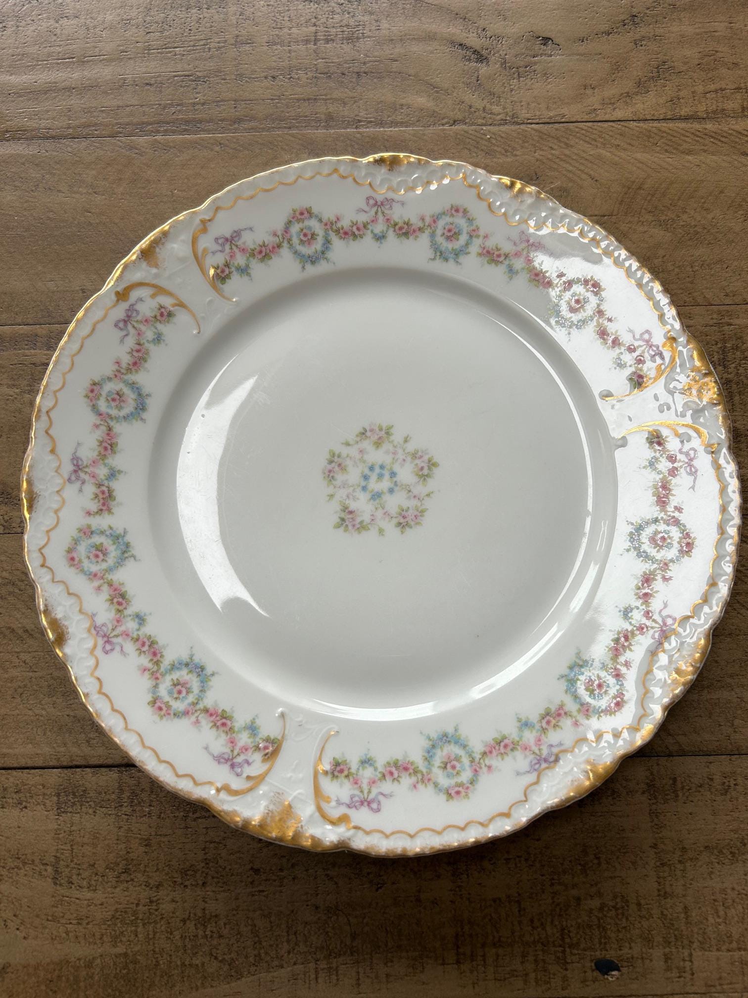 Limoges HAVILAND　(仏)ハンドペイントプレート　2枚 Limoges HAVILAND (仏)ハンドペイントプレート 2枚