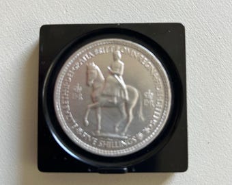 1953年エリザベス2世戴冠式記念5シリング硬貨（クラウンロイヤルミント