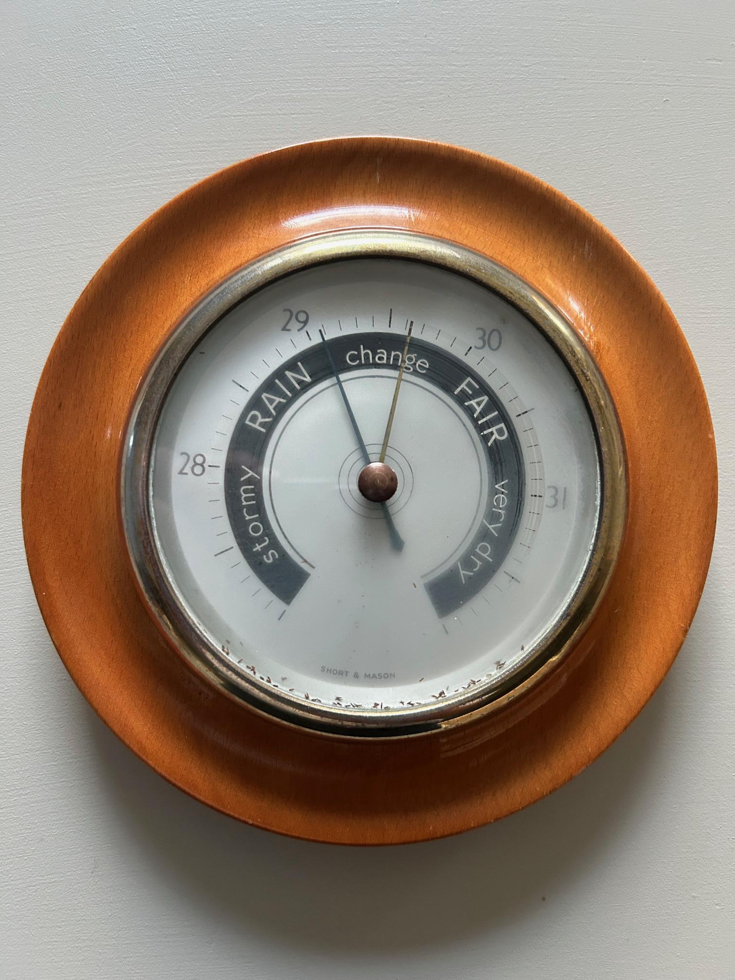 Short Mason Barometer - Etsy