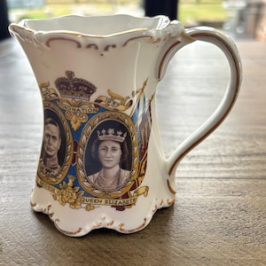King George VI and Queen Elizabeth Coronation Mug 1937