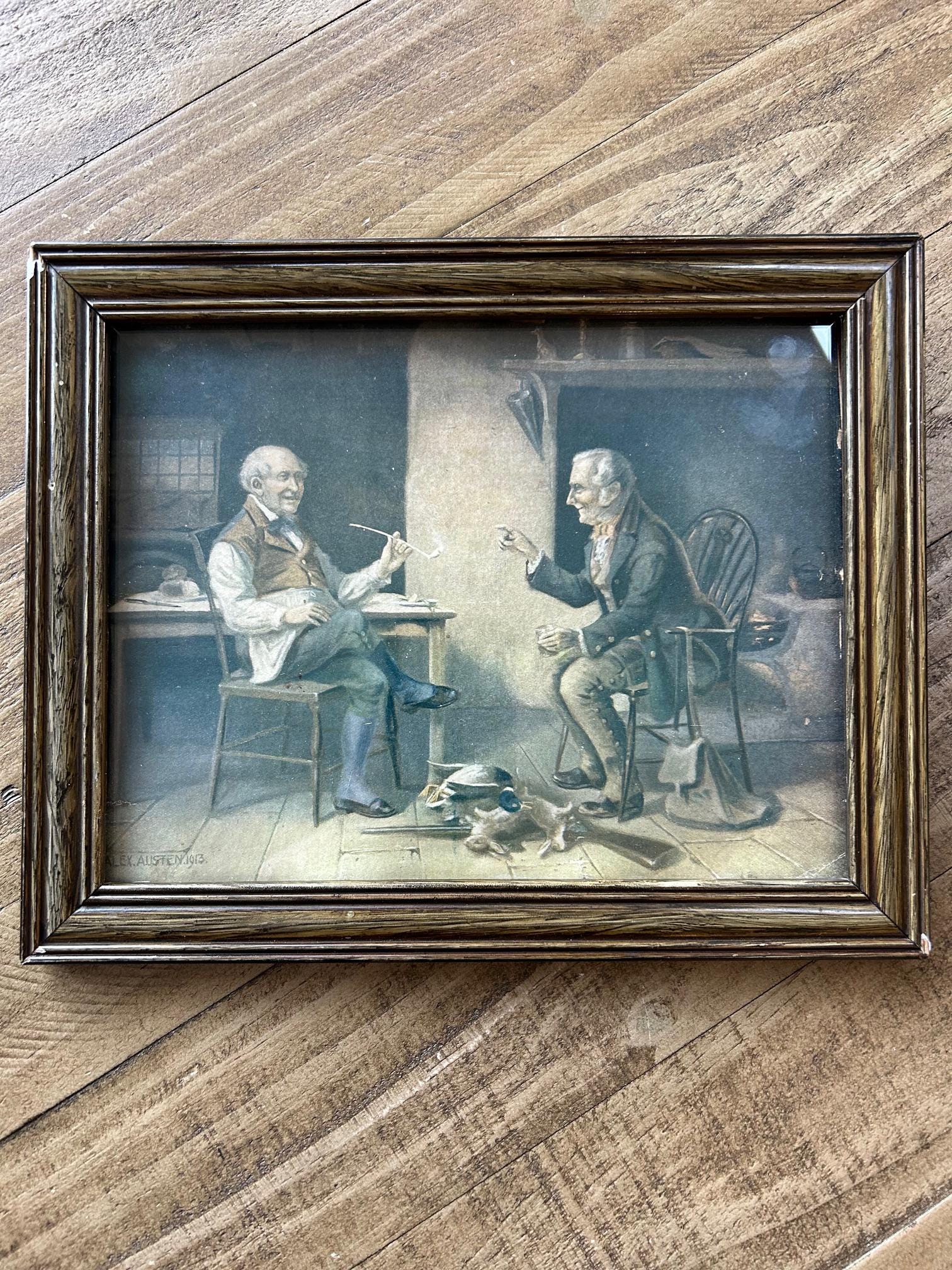 Vintage Print of Alex Austen Dated 1913 Famous Suffolk Painter - Etsy