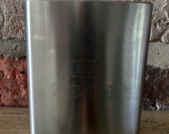 Vintage E & J Gallo VSOP Stainless Steel Hip Flask 7 oz.