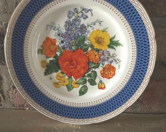 英国王立園芸協会コレクターズプレート（高品質メーカー製