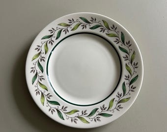 Vintage Royal Doulton Almond Willow Salad Plates  D6373 England Collectible
