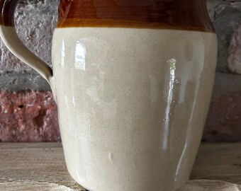 Jarra de 2 pintas de Pearsons of Chesterfield Treacle Glaze, de estilo vintage.