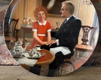 Vintage KNOWLES Limited Edition of "Tomorrow" By William Chambers Signed Plate Number 3538A