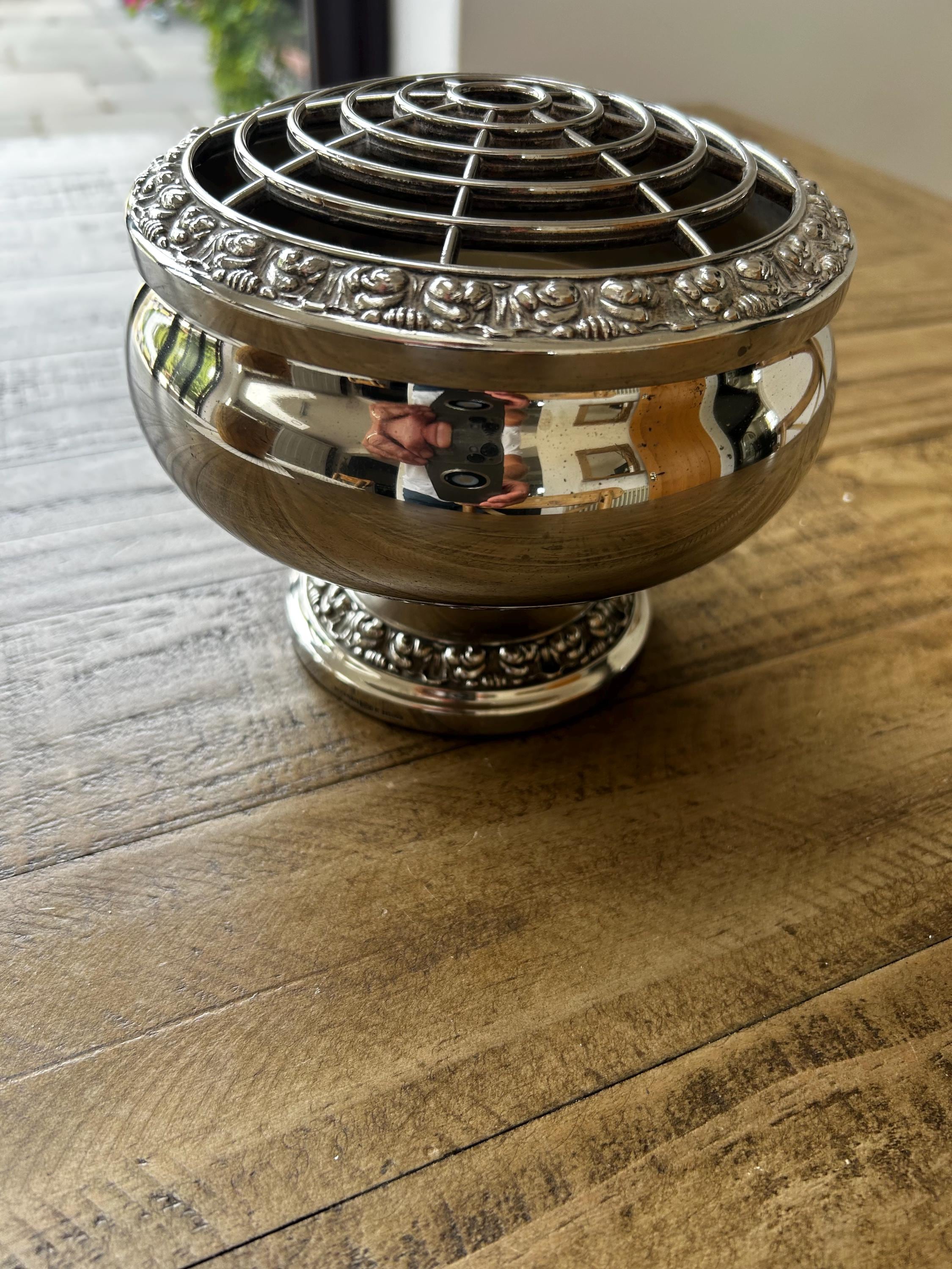 Silver rose bowl - Etsy 日本
