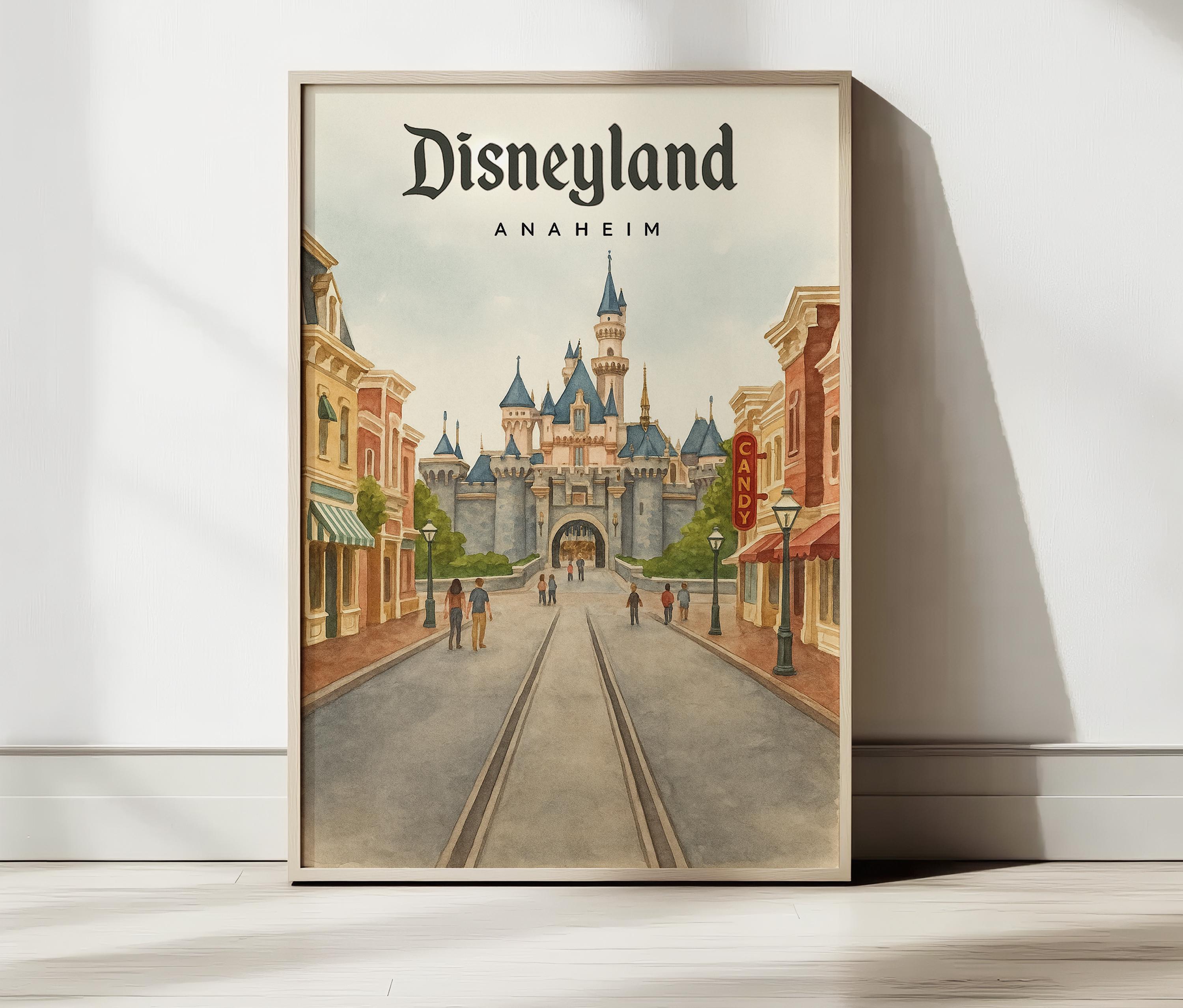 【みみ※プロフ必読お願いします】Disneyland ウォールアート Amazon.com: Disney Parks Wall Art - Disneyland Wall Art