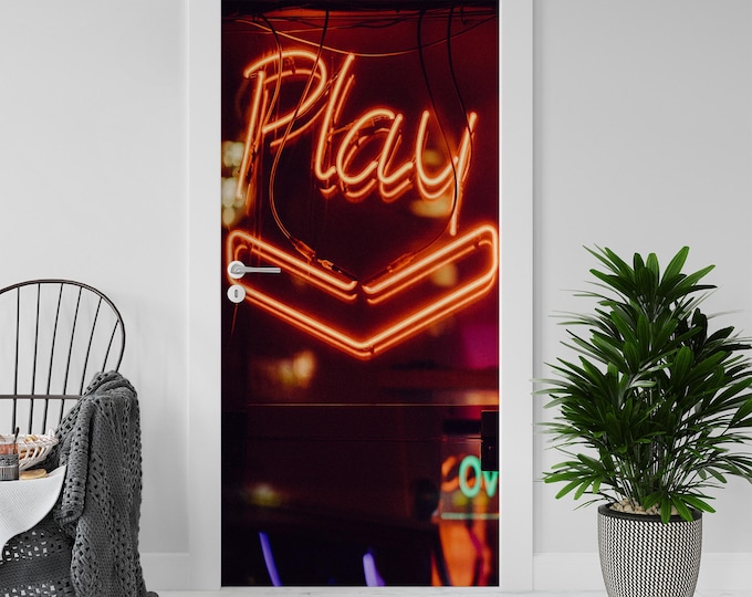 Sticker Decal for Door, Window, Fridge, Play Room, Peel and Stick PVC