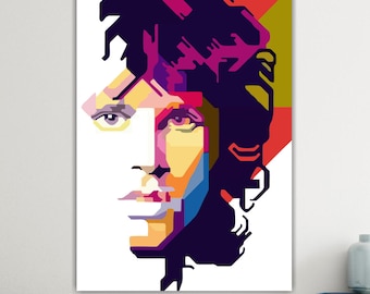 Morrison Portrait, Canvas Art Print: Reproduction on Canvas Ready to Hang