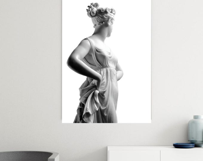 Canova Dancer Canvas Print: Classical Art Reproduction, Ready to Hang or Rolled Canvas