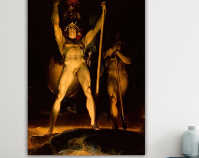 Sir Thomas Lawrence Lucifer Canvas Print: Art Reproduction, Ready to Hang or Rolled Canvas