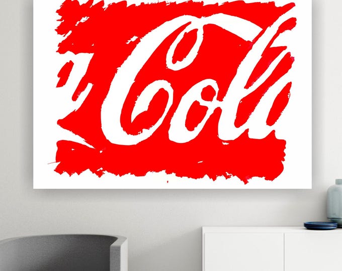 Cola Canvas Print: Pop Art Reproduction, Ready to Hang
