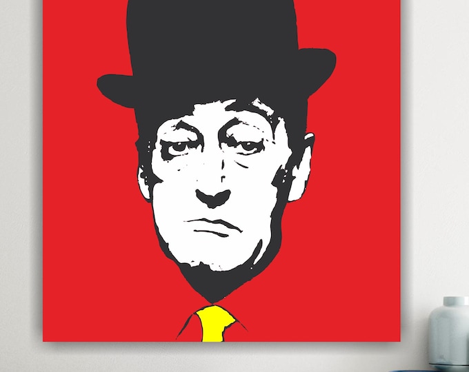 Toto Italian Actor Portrait Art Reproduction Canvas Print: Pop Art