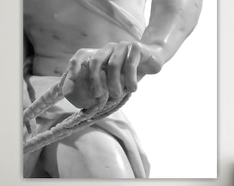 Bernini Reproduction David Detail Canvas Print: Famous Art Reproduction