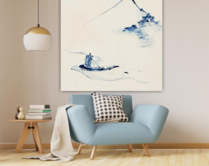 Hokusai Mount Fuji Canvas Print: Japanese Art Reproduction