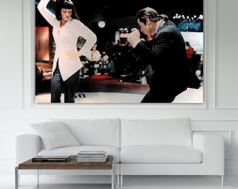 Pulp Fiction Canvas Print: Movie Art Reproduction Ready to Hang