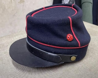 フランス アンティーク 古い 第一次世界大戦 軍 将校 ケピ帽 フランス