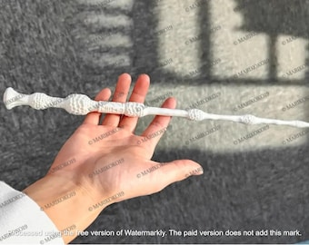 Fantasy Wand STL for 3D Printing, Detailed Dark Sorcerer Prop File, Printable Maker Project, Digital Download