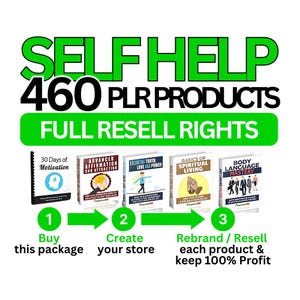 Personal Development PLR MRR eBooks&Courses, Personal Growth eBooks, Self Growth Courses,Self Improvement, Self Help Digital Products