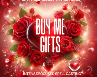 BUY ME GIFTS Financial Domination Spell | Romance Spell/Spoil Me Spell/Sugar Daddy Spell/Attract Rich Husband/Voodoo Spell/Rich Man Findom
