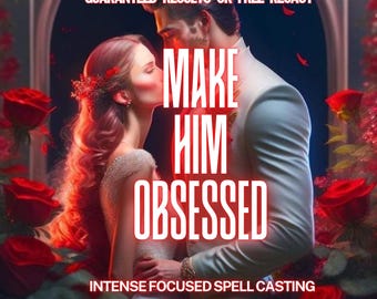 Hechizo de matrimonio con atracción y obsesión para un amor duradero