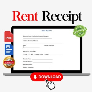 Recibo de alquiler, factura de alquiler mensual, formulario de pago, recibo de inquilino, formulario de recibo de propietario, recibo de alquiler de apartamento, alquiler de propiedad en alquiler