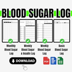 Blood sugar glucose tracker, diabetic glucose blood sugar, diabetic glucose log diabetic, printable blood glucose log, diabetes glucose logs