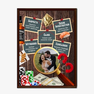 Printable Matchbox Matchbook Couples Custom Poster Personalized Anniversary Valentines Birthday Gift Canva Template Neutral Dorm Wall Decor