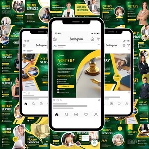 Notary Instagram Posts,Legal Instagram Post,Loan Signing Agent,Notary Business,Notary Marketing Templates,Law Notary Social Media Posts