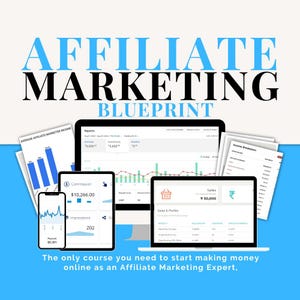 Affiliate Marketing Course, Affiliate Marketing Video Course, Affiliate Marketing Guide, Lead Magnet, Passive Income, make money online