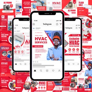 HVAC Social Media Post,hvac services,hvac marketing,HVAC Instagram Post,HVAC Template,hvac canva template,hvac business,hvac technician post