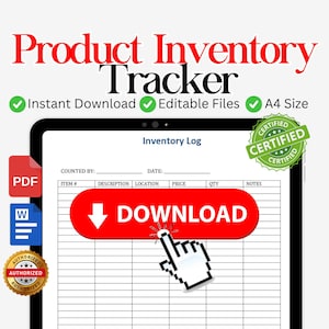Inventory Tracker Spreadsheet Small Business Inventory Template Google Sheets Inventory Tracker Management Inventory Log List Order Tracker