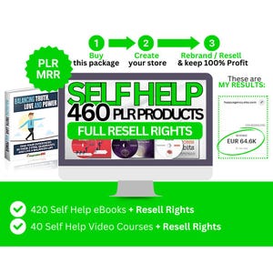 Self Help PLR eBooks, Self Growth Mrr Courses,Personal Development plr mrr Products,Self Improvement, Personal Growth PLR MRR eBooks&Courses