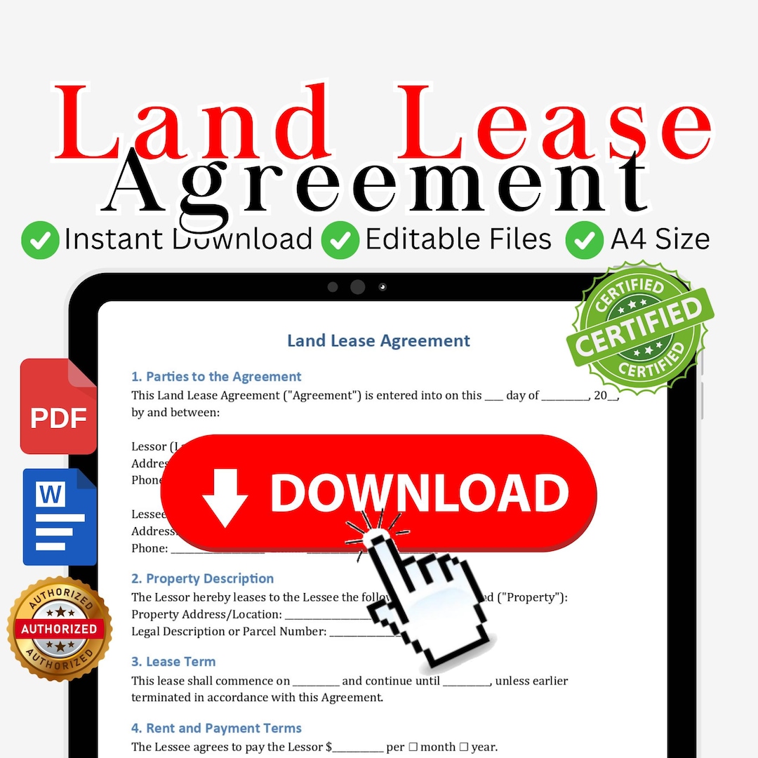 Image 3 for Farm Land Lease Agreement Template