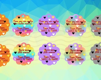 Pixie Dust/Thank you stickers/card