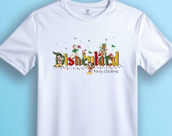 Koszulka/bluza z kapturem inspirowana świętami Bożego Narodzenia z motywem Disneya dla dorosłych i dzieci