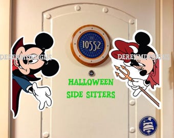 Disney Halloween Side Sitter Magnete