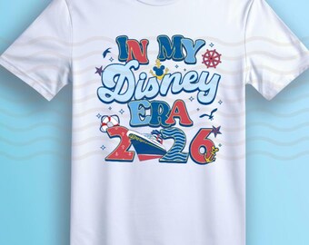 Disney Era 2026 Tshirt / Hoodie.  Baby/Children/ Adult