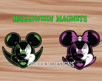 Magnesy na Halloween Disneya