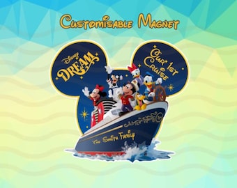 Disney Themed Custom Cruise Magnet