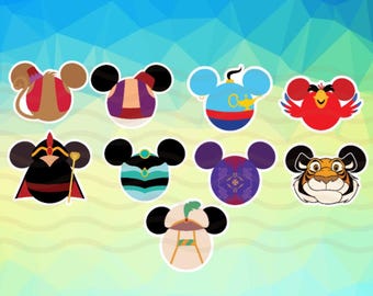 Magnes na ucho inspirowany Aladynem