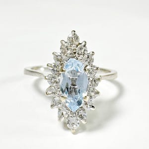 Vintage 18k gold diamond ring