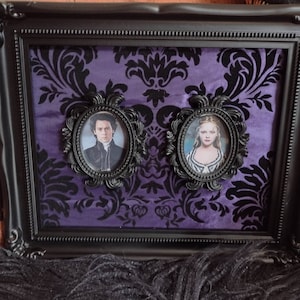 Tim Burton&#39;s Sleepy Hollow Ichabod Crane and Katrina Van Tassel gothic art