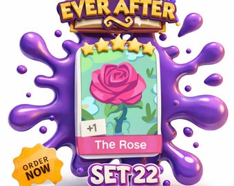 The Rose set 22_Monopoly Go!!_5 star Sticker