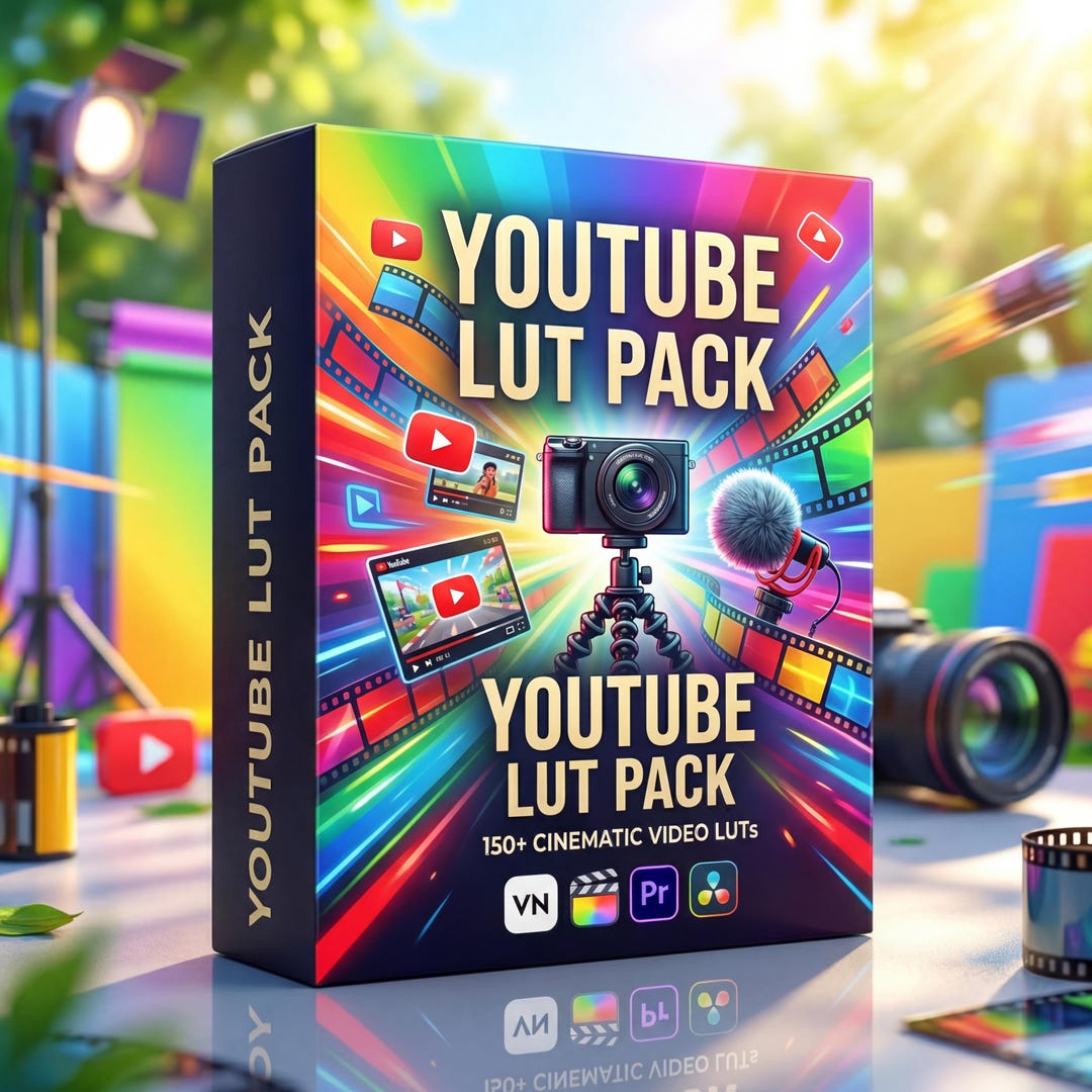 150+ YOUTUBE VLOG / BLOG Luts Pack (video Preset) for Color Grading ...