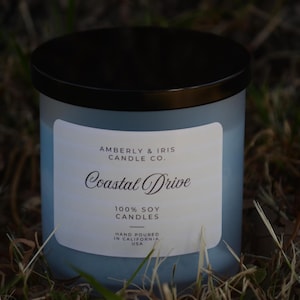 Coastal Drive 8oz. Coconut Lime Scented Soy Candle